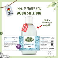 Jahresvorrat Aqua Silizium (3+1 Gratis)